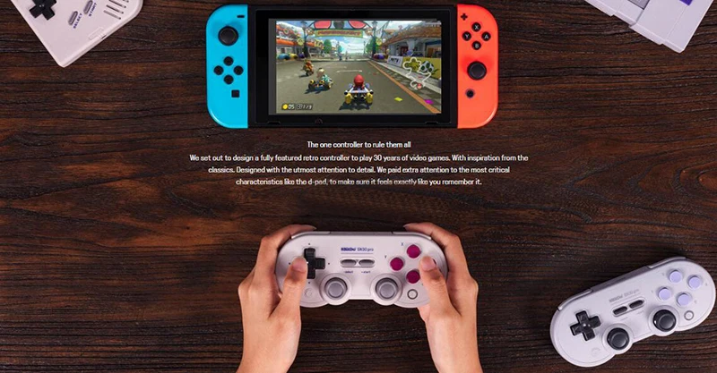 WUIYBN 8BitDo SN30 Pro GB SN версия Геймпад контроллер для Windows Android macOS nintendo Джойстик-переключатель