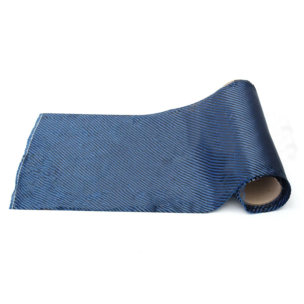 30*100 см голубая смешанная ткань из углеродного волокна саржа 200 г квадратная для