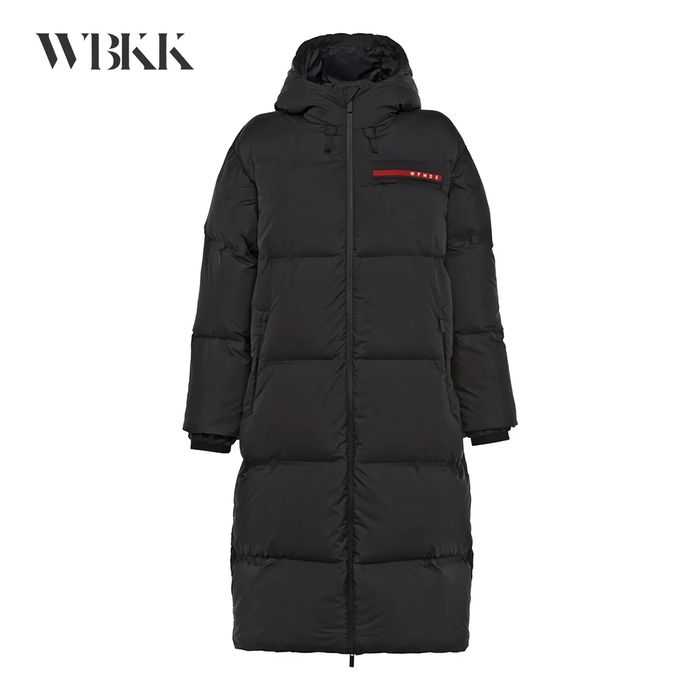 

WFBKK B 21SS Новинка женское техническое нейлоновое пальто с капюшоном # wfmd2275