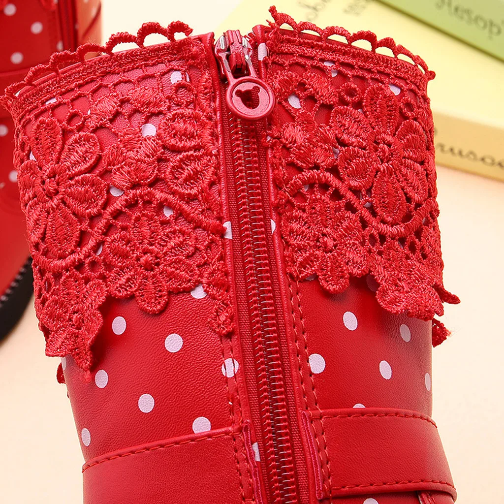 Сапоги для девочек Дети младенец Начинающий ходить малыш дети девочки Бант