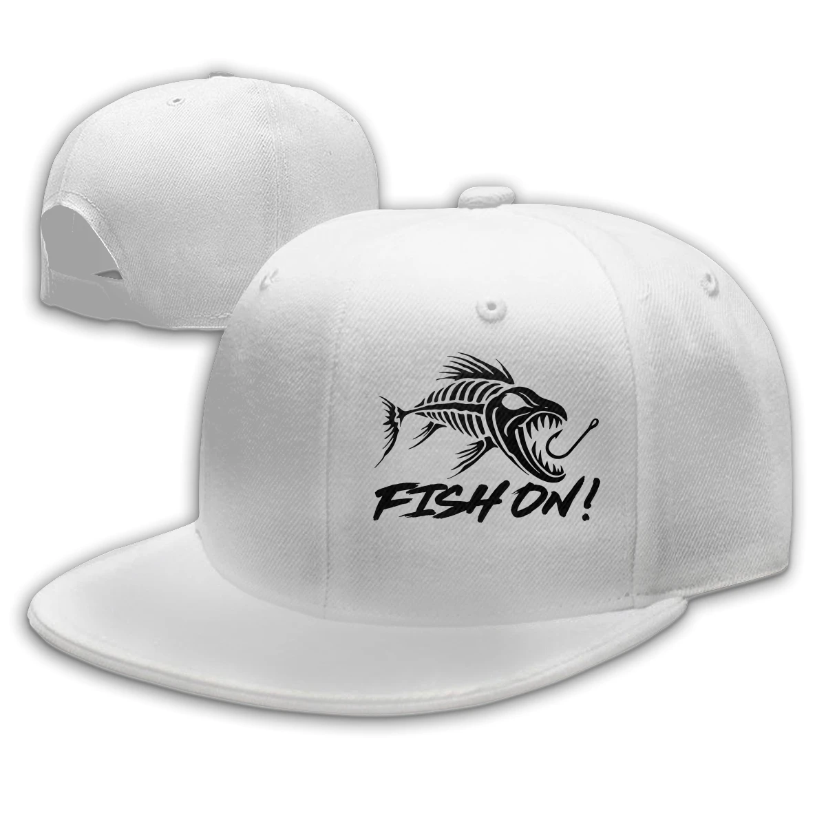 

Fish On T men's womens Fashionable breathable Hip hop caps