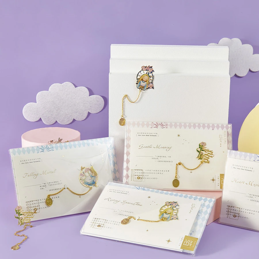 

Kawaii полые металлические закладки love Van Gogh креативные простые металлические подарочные зажимы для книг Изысканная маленькая подарочная упа...