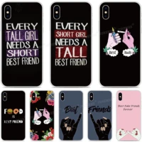 custom silicone cover bff best buds friend for vodafone smart n11 v11 n10 v10 x9 e9 c9 n9 lite v8 n8 e8 prime 6 7 phone case