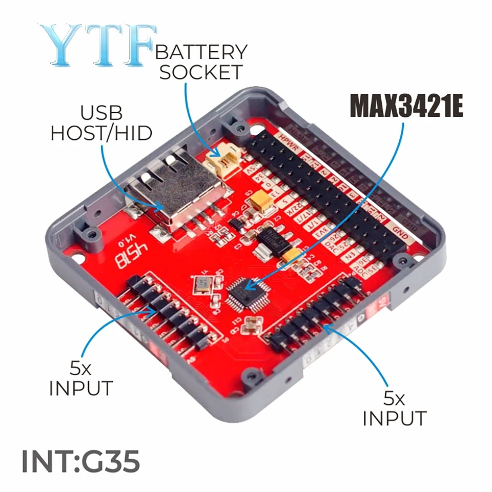 M5Stack USB драйвер стек модуль SPI протокол связи MAX3421E U дисковый ридер|Аксессуары для