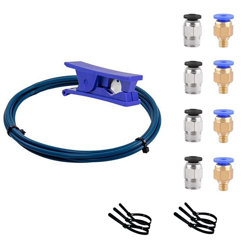 

Capricorn Xs Series Tube Bowden Ptfe Tubing for Creality Ender 3/Pro Ender 5 Cr-10/10S 3D Printer 1.75Mm Filament