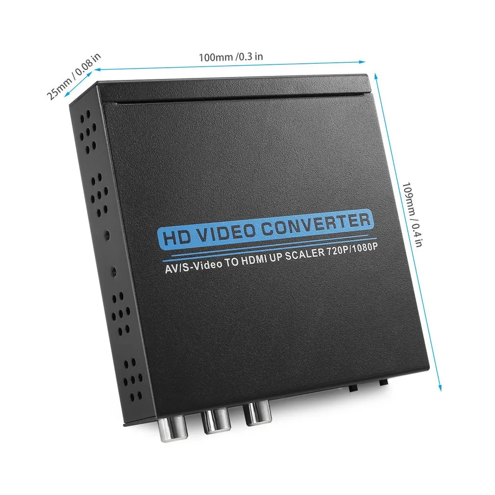 Преобразователь Аудио и видео без сигналов Av/S-Video в HDMI-совместимый