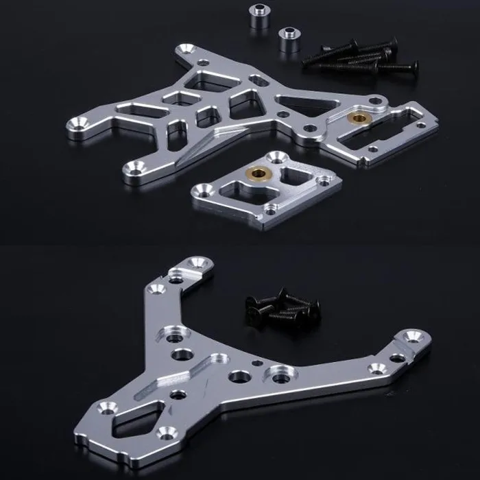 

CNC 6061-T6 сплав Передняя и задняя верхняя пластина набор для 1/5 весы HPI Rovan KM Baja 5B 5T