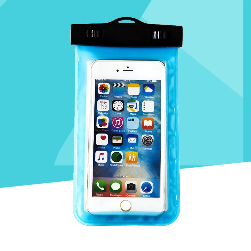 

Universal Waterproof Phone Pouch with Sensitive and Transparent TPU Screen WaterProof Snowproof Shockproof Cell Phone