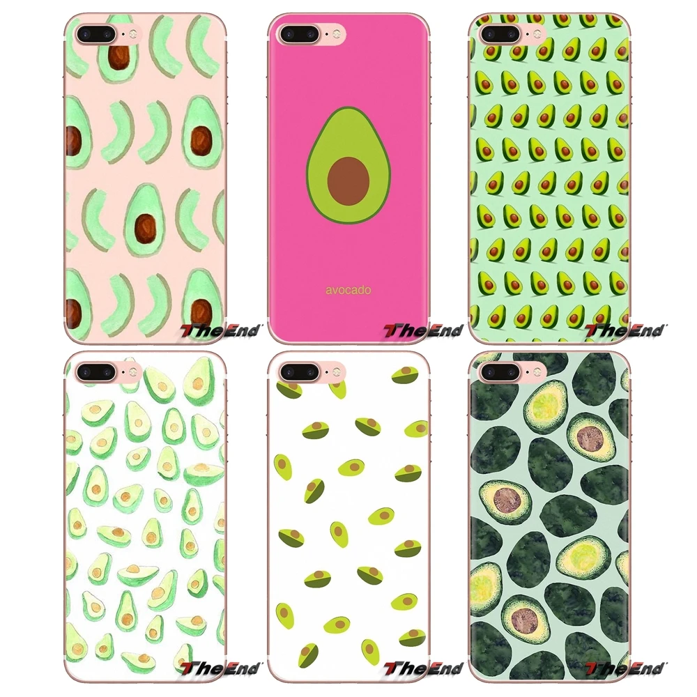 Прозрачный мягкий чехол сумка вкусный Авокадо Фрукты Еда для samsung Galaxy S3 S4 S5 мини S6