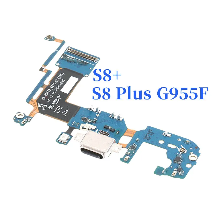 Top quality For Samsung Galaxy S8 G950F G950U S8Plus G955F G955U USB Charging Charger Port Dock Connector Flex Cable Replacement | Мобильные