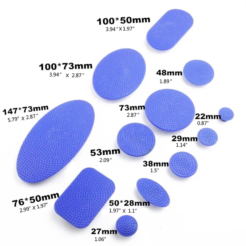 

1set High Quality Dent Puller Tabs Glue Pulling Tabs Paintless Dent Repair Car Dent Removal Body Repair Kit