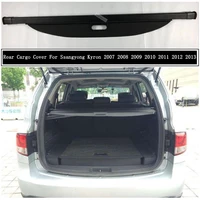 rear cargo cover for ssangyong kyron 2007 2008 2009 2010 2011 2012 2013 privacy trunk screen security shield shade accessories