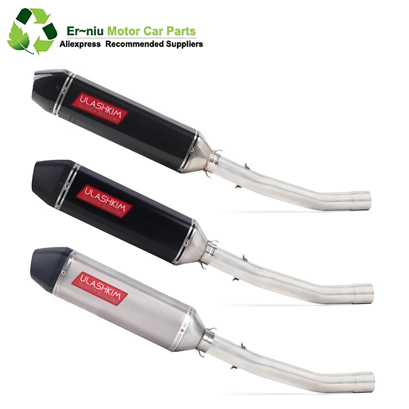 

Бесплатная доставка, глушитель средней трубы для мотоцикла, выхлопная система для Kawasaki ZX6R ZX-6R Ninja 636 2008 до 2019