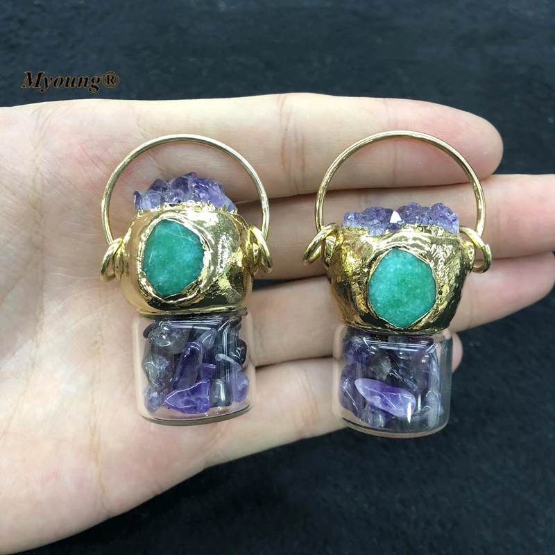 Природный Кристалл кварц исцеление энергии камень Гравий парфюм эфирное масло