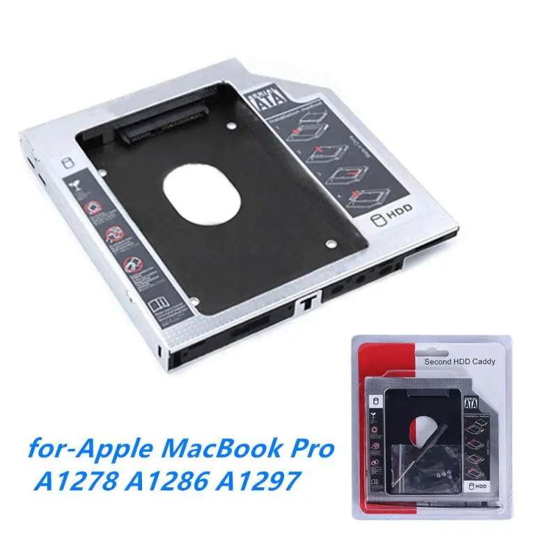 

2nd HDD Caddy 12.7mm 9.5mm SATA 3.0 2.5'' HD Hard Disk Drive Enclosure SSD Case Box For Laptop CD-ROM DVD-ROM Optical Bay 2021