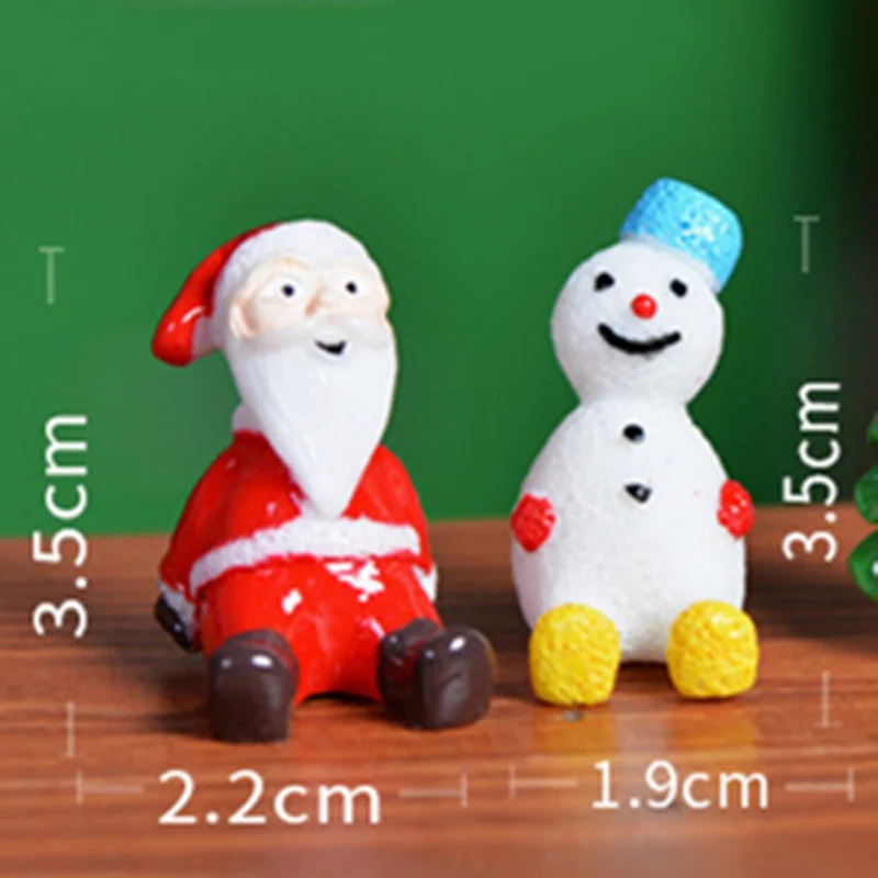 Украшение мини Санта Клаус Рождественская елка снеговик рождественское