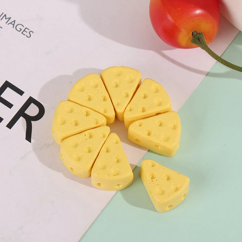 

10PCS Miniature Food 1/6 Mini Cheese Cake Blyth BJD Dollhouse Pretend Play Toys