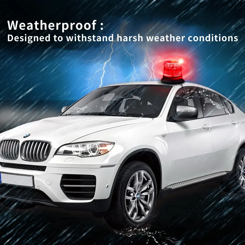 Автомобильный светодиодный сигнальный светильник пожарного аварийный