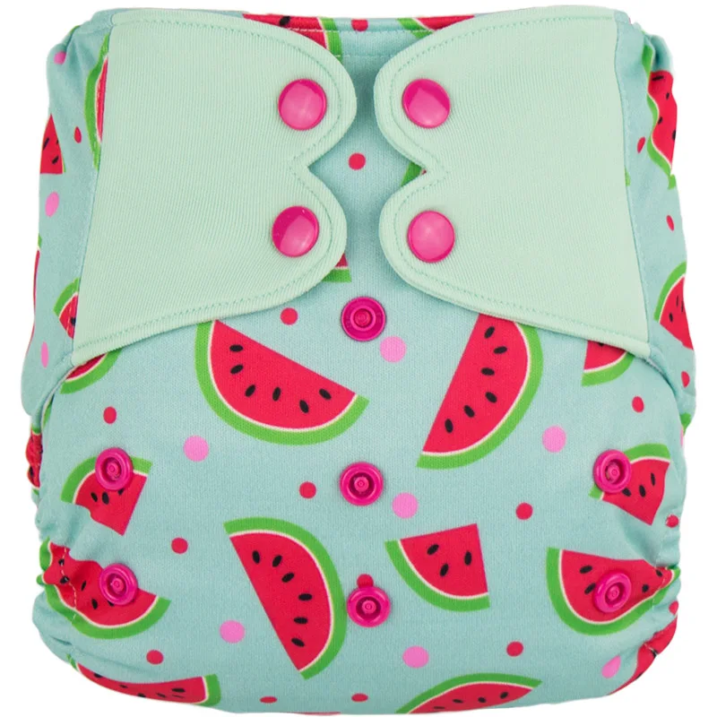 Elfappy новый принт! Чехол для подгузника без карманов моющиеся детские подгузники