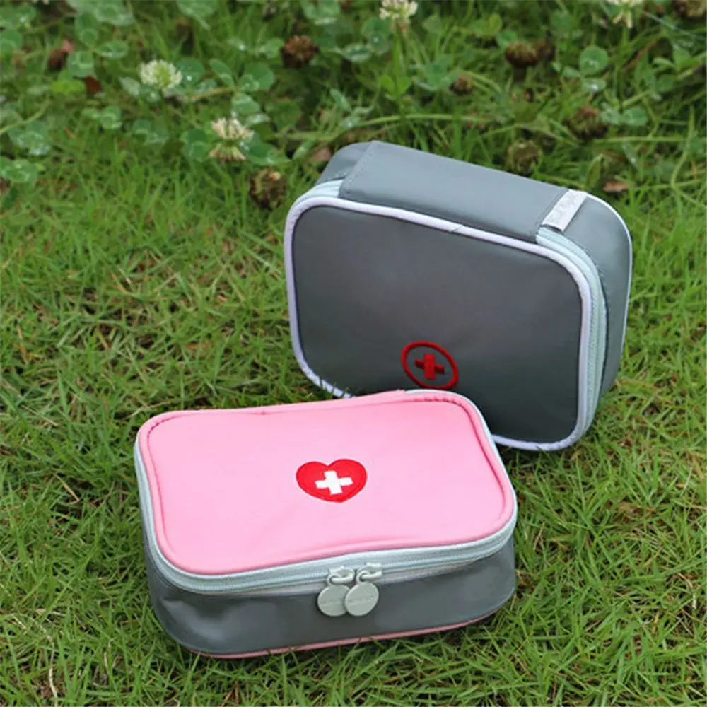 Милая портативная мини аптечка первой помощи аптечки органайзер домашняя