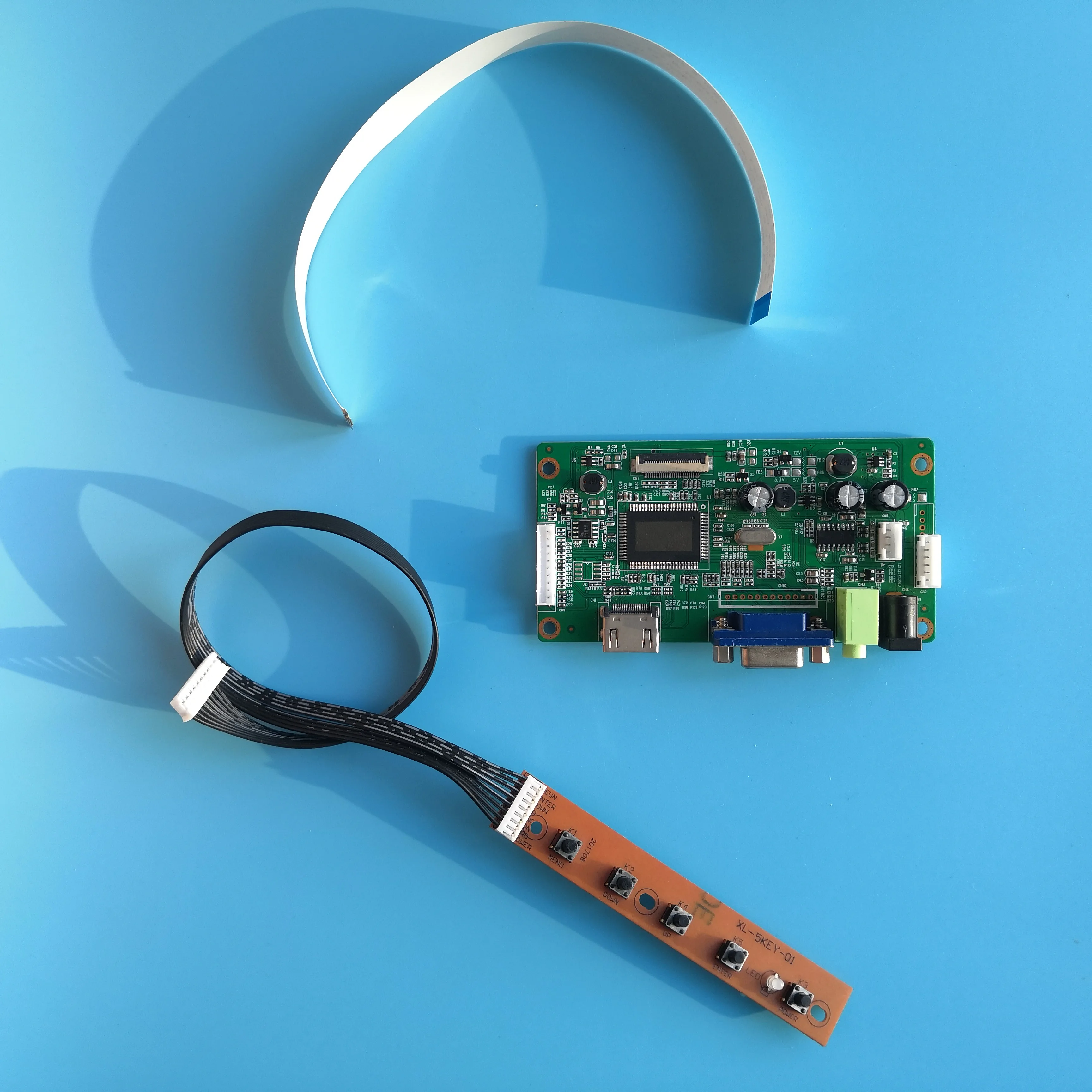 

for M133NWN1 R4 LCD EDP 1366×768 DIY DRIVER KIT VGA monitor Controller board 30Pin SCREEN display 13.3"