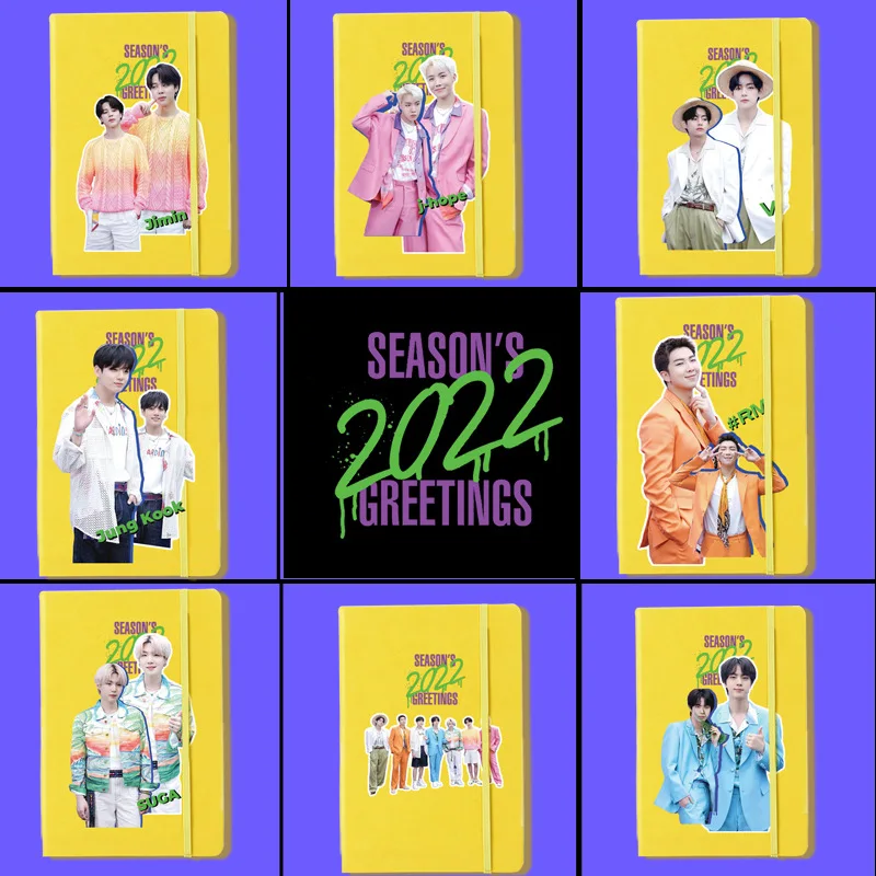 

Kpop Bangtan Boys Book, новинка 2022, книга с фотографиями в виде морских пейзажей, школьный дневник, Обучающие офисные принадлежности, оптовая продажа