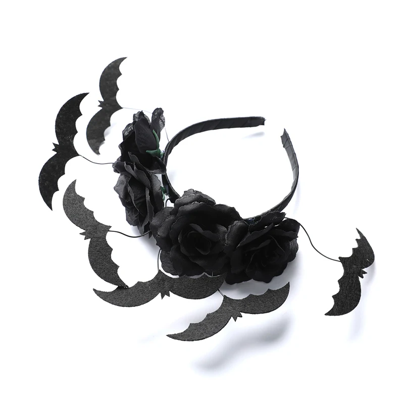 Ободок для волос Женский милая повязка на голову с животными крыльями дьявола