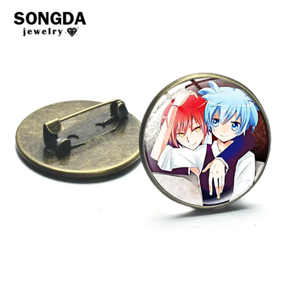 Лидер продаж SONGDA! Броши в классе убийц для фанатов Аниме подарок из мультфильма