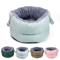 portable soft dog bed kennel multifunction cat cushion house sleeping accessory