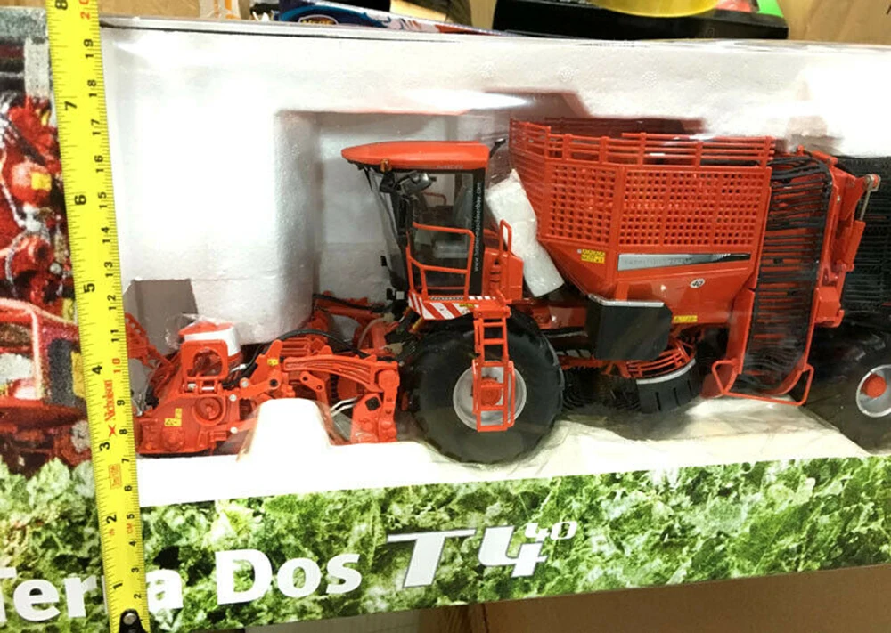 1:32 модель игрушки 1/32 сплав комбайн жнец HOLMER TERRA DOS T4 красный литье под давлением фермерский автомобиль игрушка Литье под давлением Машинки Игрушки для мальчиков Дети