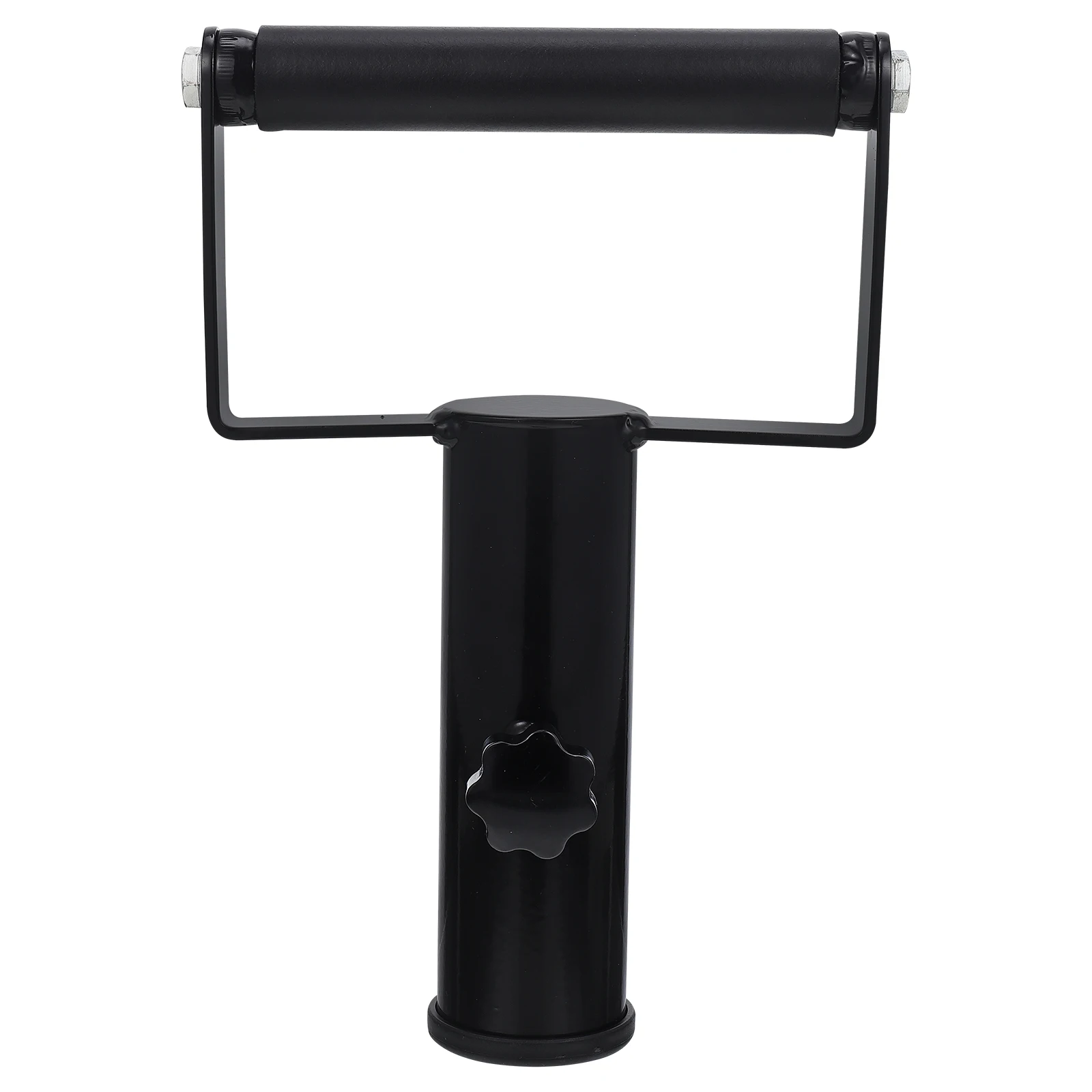 

1Pc Practical Barbell Handle Creative Strength Training Equipment (Black)