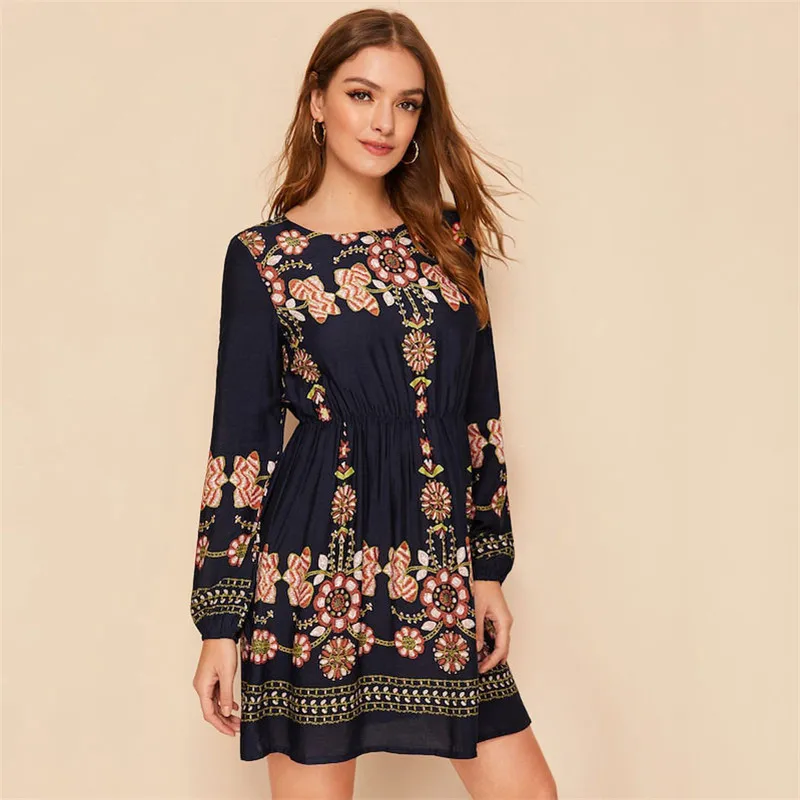 Пляжный свободный сарафан в стиле бохо для отдыха вечернее Клубное платье