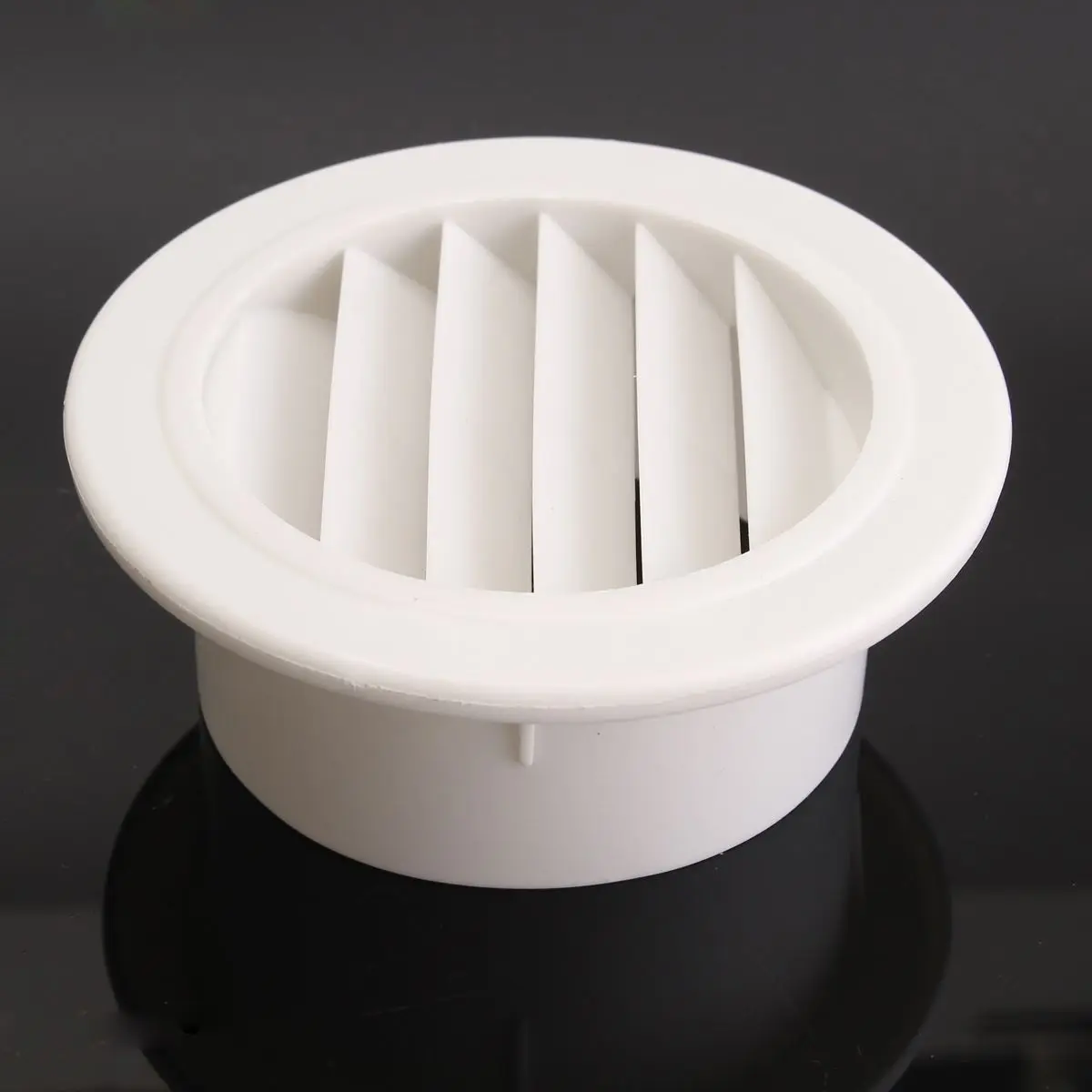 

100mm Round Air Vent ABS Louver Grille Cover PP Ventilation Grille Air Grille Heating Cooling & Vents