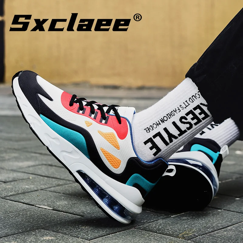 

Модная повседневная спортивная мужская обувь Sxclaee, удобная светильник Кая амортизирующая подошва, нескользящая износостойкая обувь для бе...