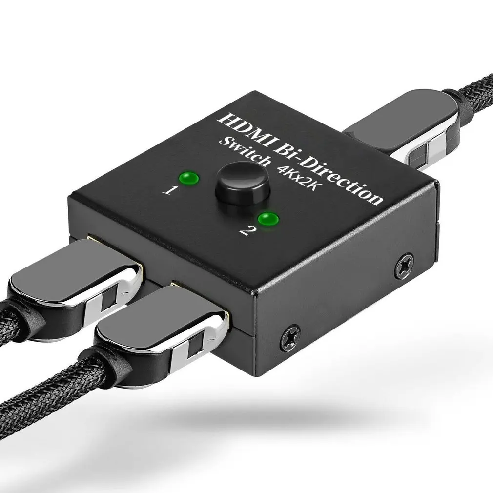 Мини-Коммутатор HDMI 4K HD1080P 2,0 порт HDMI Коммутатор Концентратор HDCP 3D HDMI сплиттер с Full Ultra HD