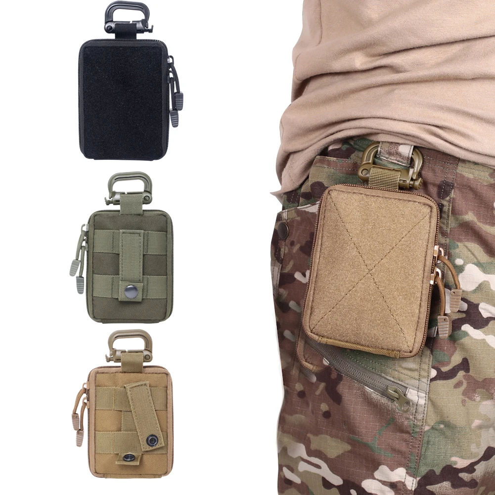 

Outdoor Multifunctional EDC Tool Accessories Bags Molle Waist Belt Pouch Portable Camping Hunting Bag Medical Storage Bag