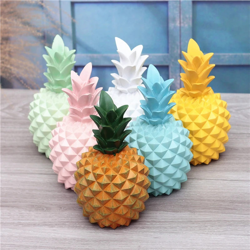 

Home Decoration Pineapple White Pineapple Ornaments Qualitygood Storageamporganization Ornament Zakka Lovely Pineappleceramic