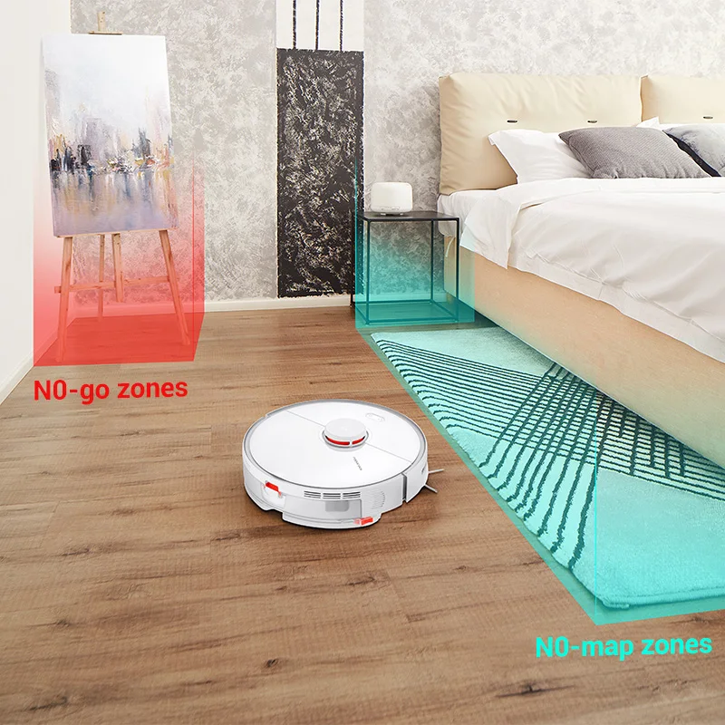 Робот-пылесос Roborock S5 Max с Wi-Fi и управлением через приложение | Бытовая техника
