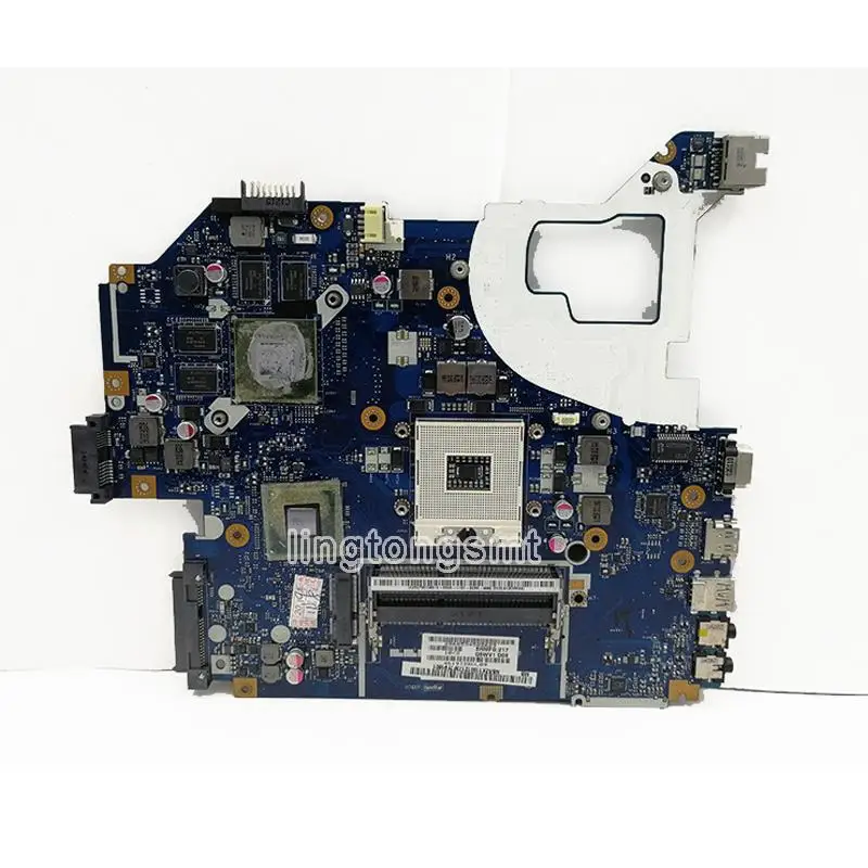 Для acer aspire V3-571 V3-571G E1-571G Материнская плата ноутбука HM77 DDR3 NBRZP11001 Q5WVH LA-7912P GT630M 2 Гб