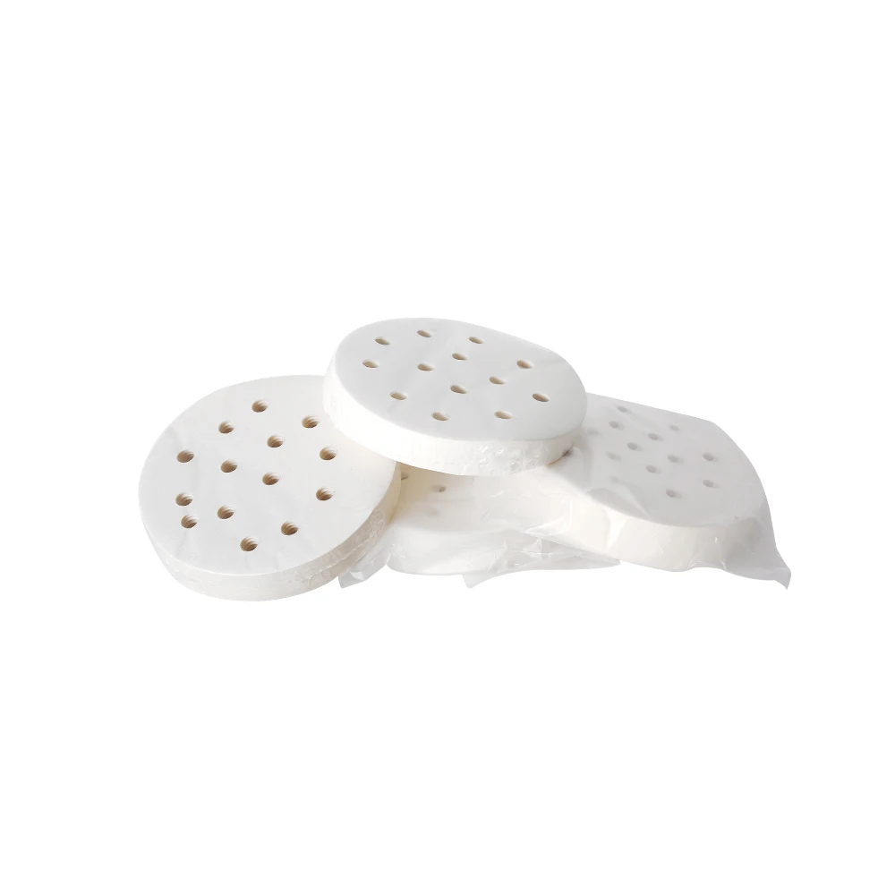 

GZZT 5 Set Oil Absorbing Paper Steamer Paper 2000pcs Suitable for AM10/AM13/AM15 Hamburger Press Machine Bamboo Hamburger Paper