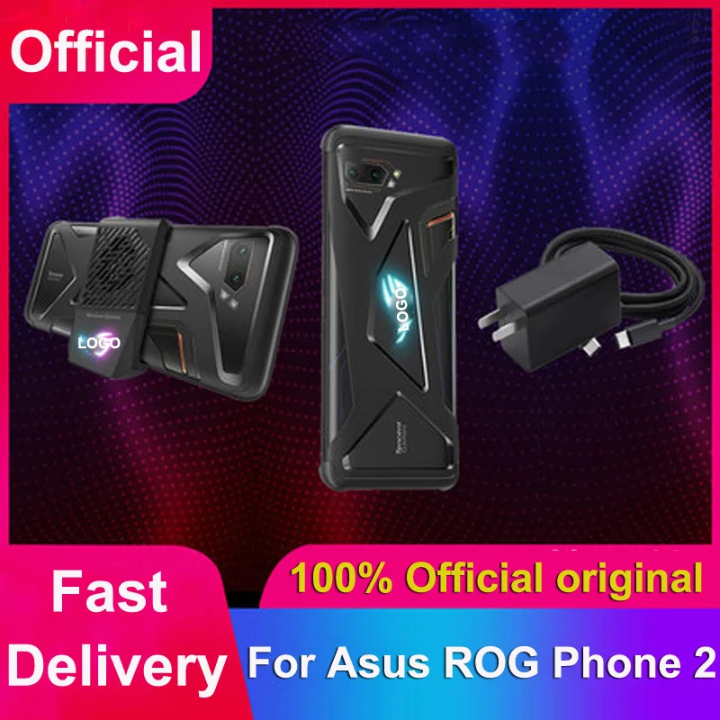 Чехол Aero Active Cooler II с охлаждающим вентилятором для ASUS ROG phone 2 официальный оригинал