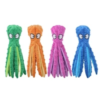 pet dog plush toy squeaker chew animal toy octopus skin shell bite resistant plush toy funny durability molar toy pets supplies