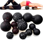 Набор фитнес-мячей высокой плотности, EPP, твердые массажные шарики в виде арахиса, легкие мячи для глубокого высвобождения тканей, терапия