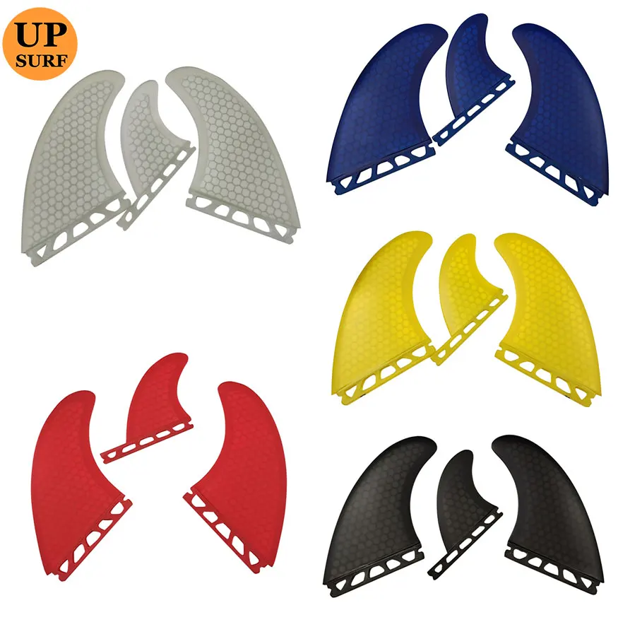 

Sup Board Red/Black/White/Yellow/Blue Color T1 Fiberglass Honeycomb Fins Surfboard Fin Free Shipping