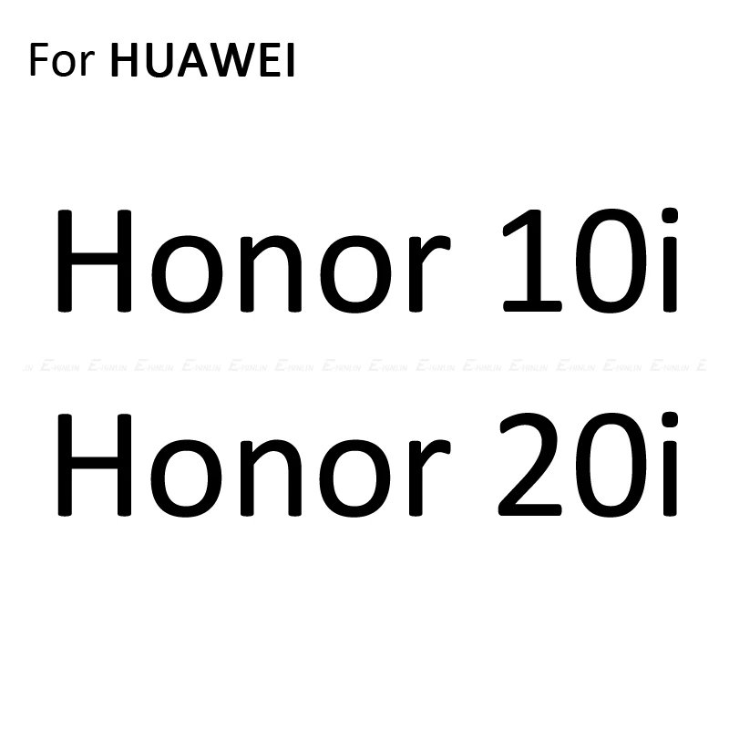 For Honor 10i or 20i 3D углеродное волокно задняя крышка Защитная пленка для экрана для HuaWei Honor Note 10i 20i 20S View 30 20 10 Pro Lite V9 Play не стекло - Цвет: For Honor 10i or 20i