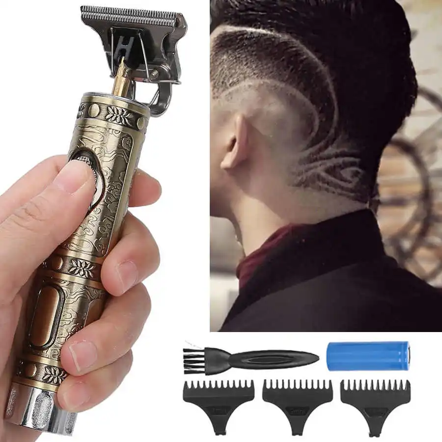 

Wig Accessories Hair Clipper USB Rechargeable Household Men Male Electric Clipper Hair Trimmer Haircut Machine Curly Hair