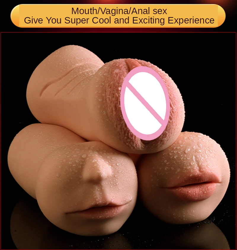 Sex tools for men pussy real vagina masturbator man pocket deep throat tongue sex toys dolll |