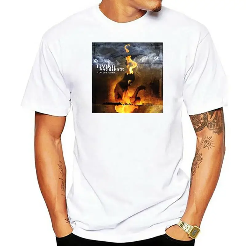 

Living Sacrifice T-Shirt Conceived In Fire