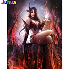 Аниме фэнтези сексуальная женщина полная Алмазная картина 5D DIY богини эльф Алмазная вышивка домашний Декор подарок