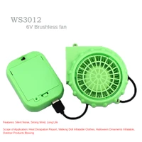 6v cosplay inflatable model built in battery box fan walking doll costume halloween inflatable cooling suit mini usb blower